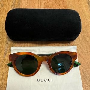NEW Authentic GUCCI Tortoise Havana Sunglasses